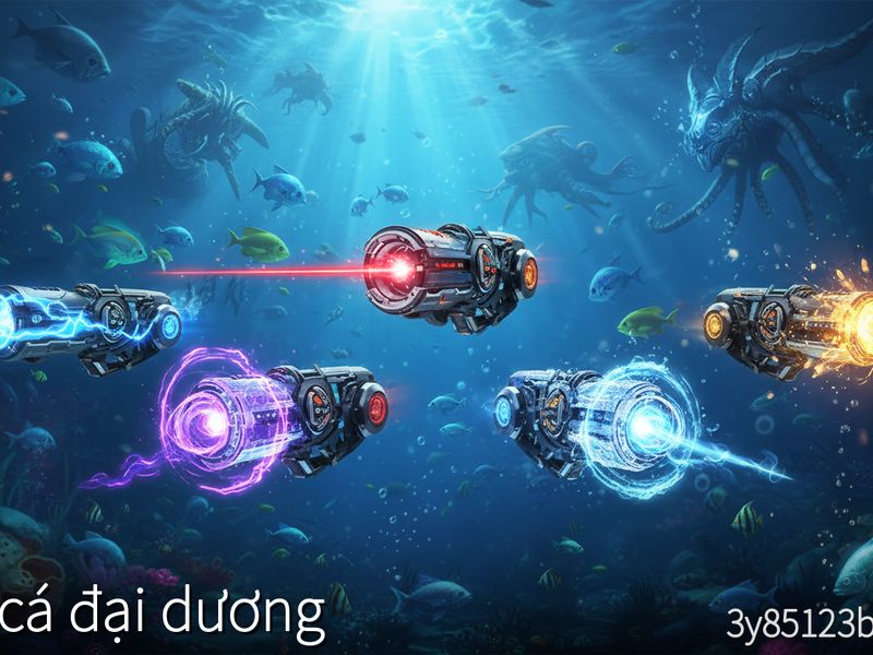 Top 5 loại vũ khí tối thượng giúp bạn càn quét bắn cá đại dương năm 2026